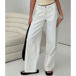 Princess Polly Lando Jean White Nwot Size 10